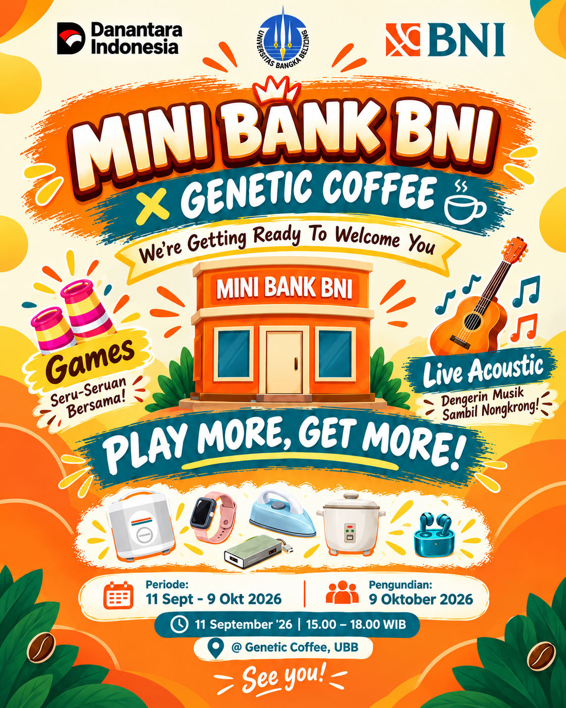 Live Acoustic di Genetic Coffee UBB