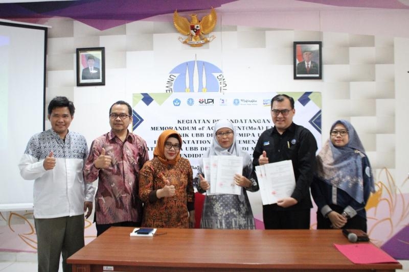 Kegiatan Penandatanganan Kerja Sama Fakultas Teknik UBB dan Universitas Pendidikan Indonesia