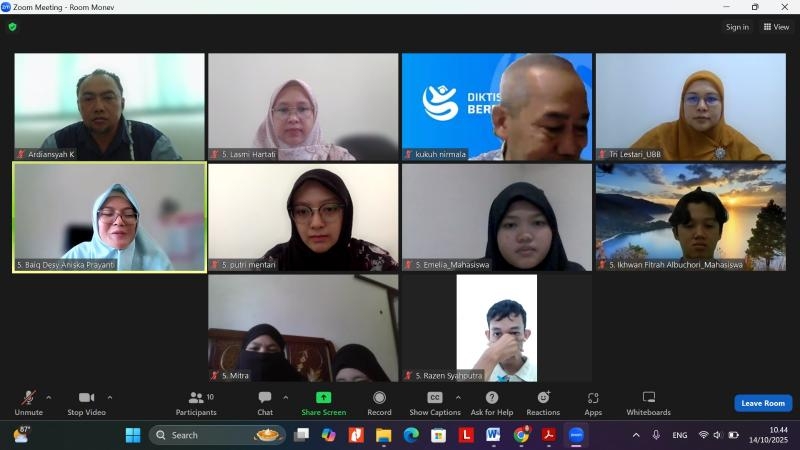 Monitoring dan Evaluasi (Monev) Pengabdian DIKTI 2025