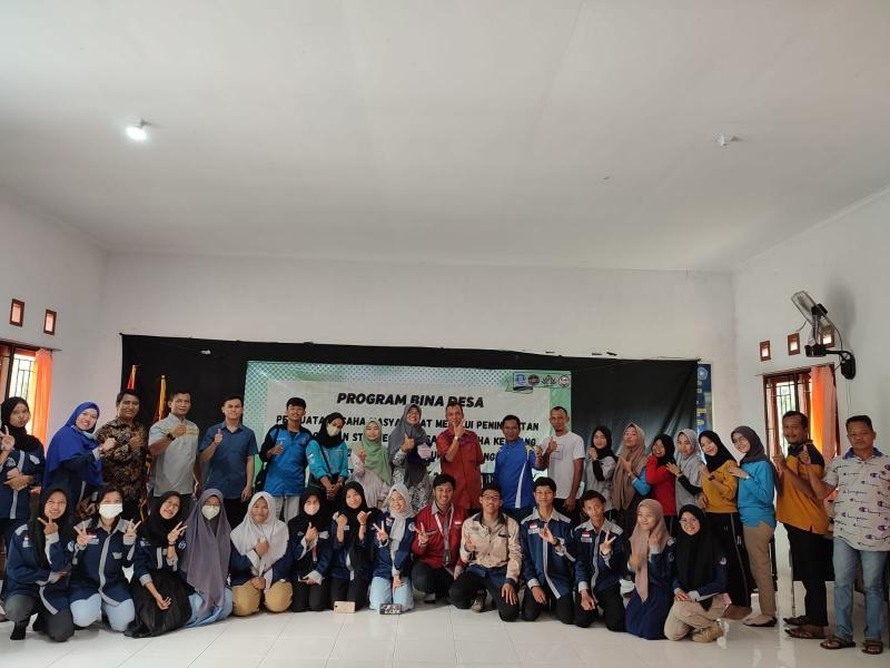 Program Bina Desa HIMATIKA di Desa Jurung Kabupaten Bangka